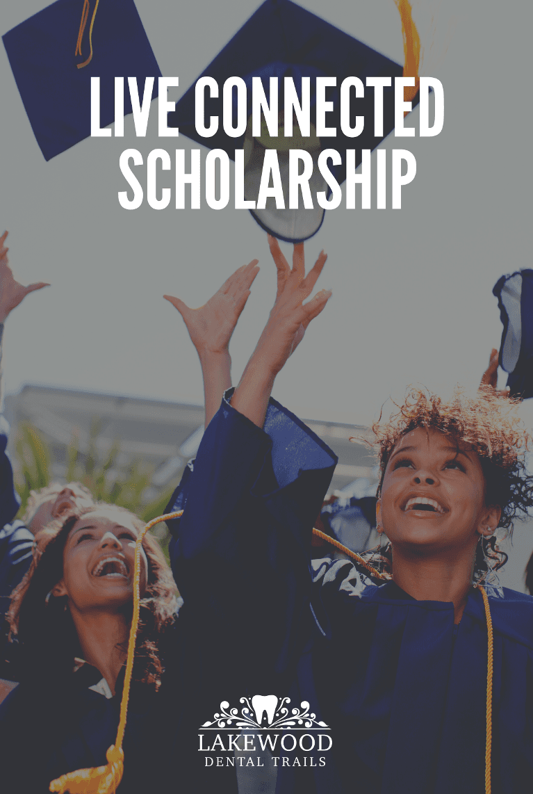 A group of graduates smiling getting $500 Live Connected scholarship in Temple,TX